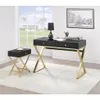ACME Coleen Desk en laiton noir 92310 table de meubles Table PC 242m