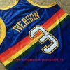 Mitchell and Ness Authentic Basketball 15 Carmelo Anthony Jerseys Retro Allen Iverson Dikembe Mutombo Ed Breathable Sport High Quality Man