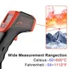 NonContact Laser Temperature Meter Gun -50~600°C LCD Electronic Thermometer Digital Infrared Laser Point