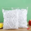 Packaging Bags,100pcs Disposable Food Cover Plastic Wrap Elastic Food Lids Storage Kitchen Fresh Keeping Saver Bag For Fruit Bowls Cups Caps