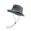 Laser Färgrik Bucket Hat för Kvinnor Män Kylning Utomhussport Solhatt Packbar Snabbtorkande Fisherman Cap Street Hop Boonie 220701