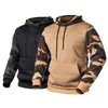 Army Green Men Militär Kamouflage Hoodies Höst Vinter Hooded Sweatshirts Male Camo Hoody Hip Hop Streetwear Märke TOP 4XL 220325