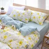 Four Piece Set Printed with Indian Cotton 1.5m Xinjiang Quilt Cover Knitted Pure Naked Sleeping Bed All