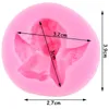 3D 큐피드 천사 아기 실리콘 퐁당 곰팡이 케이크 꾸미기 도구 비누 수지 초콜릿 사탕 디저트 컵 케이크 부엌 베이킹 곰팡이 220815