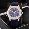 2023Dropshipping Watch 40mm mens Automatic watches 2813 movement rubber strap Gold shell waterproof luminous sapphire wristwatches