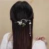 Klipsy do włosów barrettes Bosia akryl / żywica ornament chiński han styl grzycie orchide