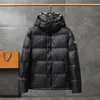 Vestes Épais Nouvelle Veste Pour Hommes Zipper Down Parka Femmes Lettre Impression Hiver Couples Designer Manteau Survêtement Noir Court Puffer Pour Gilet Londres Vêtements