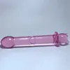 Kanin Pink Crystal Glass Dildos Masturbator realistiska dildo penis stor gspot anal rumpa plugg vuxna sexiga leksaker för kvinna kvinnlig8946439