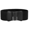 Belts Fashion Elastic Wide Belt For Women Stretch Thick Waist Dress Adornment Waistband Cummerbund Strap AccessoriesBelts