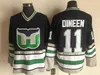 MTHR -mäns #10 Ron Francis Whalers Vintage Retro Ice Hockey Stitched Jersey 11 Kevin Dineen 5 Ulf Samuelsson 16 Pat Verbeek