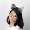 Club Hair Accessories Party Bar Wearing Decorate Headband Fur Ear Pattern Cat Bell Clips Hoop Removable Hairpin Cosplay Costume