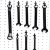 Крючковые рельсы ПК/100 ПК тяжелую служба J Shape Pag Peg Hook Plating Pegboard Home Herdwarehooks