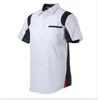 メンズTシャツF1フォーミュラ1レーシングシャツサマーチームと同じカスタムPTWKとショートスリーブTシャツ