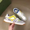 Marchi di stilisti estivi Duel Sneaker Scarpe da uomo in pelle di vitello lavorata a maglia Suola in gomma leggera Sport Comfort di alta qualità Skateboard Walking EU38-45