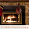 Mini Vintage Wooden Manual Handmade Air Blower Fan For Fireplace Barbecue Fire Bellows Outdoor Cooking Picnic Camping 220505