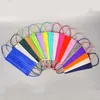 Maski jednorazowe Kolor oddychający i wygodny dla dorosłych cztero warstwowy stopiony tkanin
