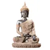 Decorazioni per interni Decorazione per auto Natura Arenaria Buddha Figurine Scultura Casa per ufficioInterno