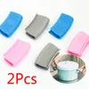 2 Pieces/Pair Silicone Oven Mitts Gloves Heat Resistant Heat Insulation Cooking Pot Holder Microwave Baking Retriever Kitchen Tools LT0029