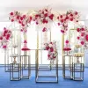 5 PCS Luxury Wedding Decoration Grand Event Stage Backdrops Square Plinth Christmas Dessert Table Decor Birthday Party Wedding Cak4725570