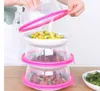 Plastic ER voor Sushi Dish Buffet Transportriem herbruikbaar transparant dikker voedselplaat servies