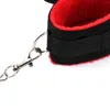 Nxy Sm Bondage Esposas Productos de juguetes sexuales Sm Juego de felpa Cama Artículos de entrenamiento para adultos Abrazaderas para pezones Boca Mordaza Látigo Juguetes Parejas 220426