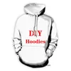 3D Print DIY Custom Design Mens Womens Clothing Hip Hop Sweatshirt Hoodies Wholesale Suppliers For Dropship large size XS 7XL 220704