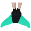 Gloves Swimming Mermaid Tail Diving Foot Flippers Pool Training Submersible Snorkeling Kids Adult Children Water Sports Fins Equipment