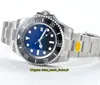 NOOBF Super Version Orologi 44mm Sea-Dweller 126660 D-Blue 904L Acciaio Ceramico Impermeabile 50M CAL 3235 Movimento meccanico Automati307G