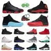 Fashion 12s 13s Outdoor shoes Jumpman 12 13 Royalty Flu Game Dirty Bred Singles Day Atmosphere Grey outdoor mens trainer