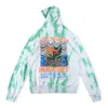 22FW Sweatshirt Tie Dye Men Women Gedrukte Hoodies Sweatshirts 11 Hoge kwaliteit Nieuwigheid Fleece Hoodie Men's Tops