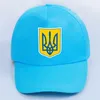 Gorra de béisbol de Ucrania Nombre personalizado Número Logotipo del equipo Sombrero Ukr País Viaje Nación ucraniana Bandera de Ucrania Sombrero GCB14673