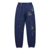 Designer Dept Streetwear Pantalons de sport Sweats à capuche Utilisés Galeries pour hommes Version de lavage correcte Graffiti Femmes Splashing Ink Pantalons décontractés Garde WKJN WKJN