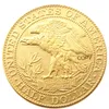 USA 1877 Morgan Half Dollar PLACCATO ORO Artigianato copia monete stampi in metallo prezzo di fabbrica di produzione