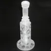 8.5 inches Glass bongs Tall Dab Rig hookah Recycler Bong Water Pipe Female joint size 14.4mm