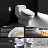 Siège de toilette intelligent Couverture bidet électrique Intelligent Bidet Temps Plean Massage à sec Intelligent Toilet Sougette