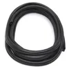 6 M Black Car Edge Protector U-shaped Rubber Auto Door Noise Insulation Anti-Dust Soundproof Sealing Strips Trim