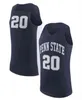 Xflsp 2022 College Final Four Custom Penn State Nittany Lions Basketball Jersey Jalen Pickett Jersey 13 Jevonnie Scott 3 Sam sessoms 14 jalanni vit