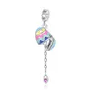925 Sterling Silver Silver Charm Charm Jigsaw Balloon Rainbow Perle Fit Pandora Charms Charms Bracciale Accessori per gioielli fai -da -te