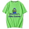 Mommy S Little Gamer Shirt Мужская футболка Новинка Футболка с коротким рукавом и круглым вырезом Большие футболки 100% Хлопковая одежда 220610