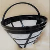 Replacement Nylon Coffee Filter Reusable Refillable Basket Cup Style Brewer Tool Coffees Accessories Handmade Kitchenware Tools YS0059