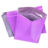 Подарочная упаковка 10pcs 7x9,8 в поли -пузырьковой почтовой почтовой почве пурпурный
