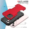 2 in 1 Dual Layer Handyhüllen rutschfeste Rüstung stoßfest für iPhone 14 15 Plus Pro Max 13 12 Mini 11 8 7 Plus XR XS Samsung S22 S23 S24 Ultra Soft TPU Hard PC Back Cover