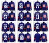 C2604 Coupe du monde 2016 Maillots de hockey de l'équipe des États-Unis États-Unis 11 Zach Parise 88 Patrick Kane 81 Phil Kessel 32 Jonathan Quick 67 Max Pacioretty 17 Ryan Kesler