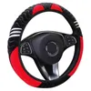 15 "Car Steering Wheel Cover Plush Small Monster 38Cm Elastic Warm AntiSlip Wheel Cover Car Styling Car Accessories For Women J220808