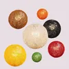 New Creative Personality Colorful Pendant Lamps Restaurant Bar Cafe Rattan Field Pasta Ball