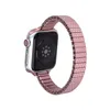 Bracelet à maillons élastiques à taille fine, en acier, adapté à iWatch série 7 6 SE 5 4 3, pour Apple Watch 41 42 44 45mm