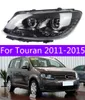 Car Lights For Touran 20 11-20 15 LED Halogen Bulb Headlight DRL Driving Light Angel Eyes Turn Signal Front Lamp Accessories