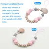 Pedra -chupetas# nome personalizado clipes de chupeta de bebê personalizados Correntes de silicone artesanais infantil tether tether de dentição Chainpacifiers#