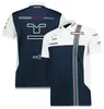 F1 Polo Shirt Formula 1 Drużyna mundury męskie i damskie T-shirt Lapel można dostosować