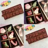 Kerst Siliconen Chocolade MOOLTEN 12 CAVITY CAKE COOKIE Candy Baking Molds voor DIY Xmas Party Bakeware Santa Ice Tray Mold